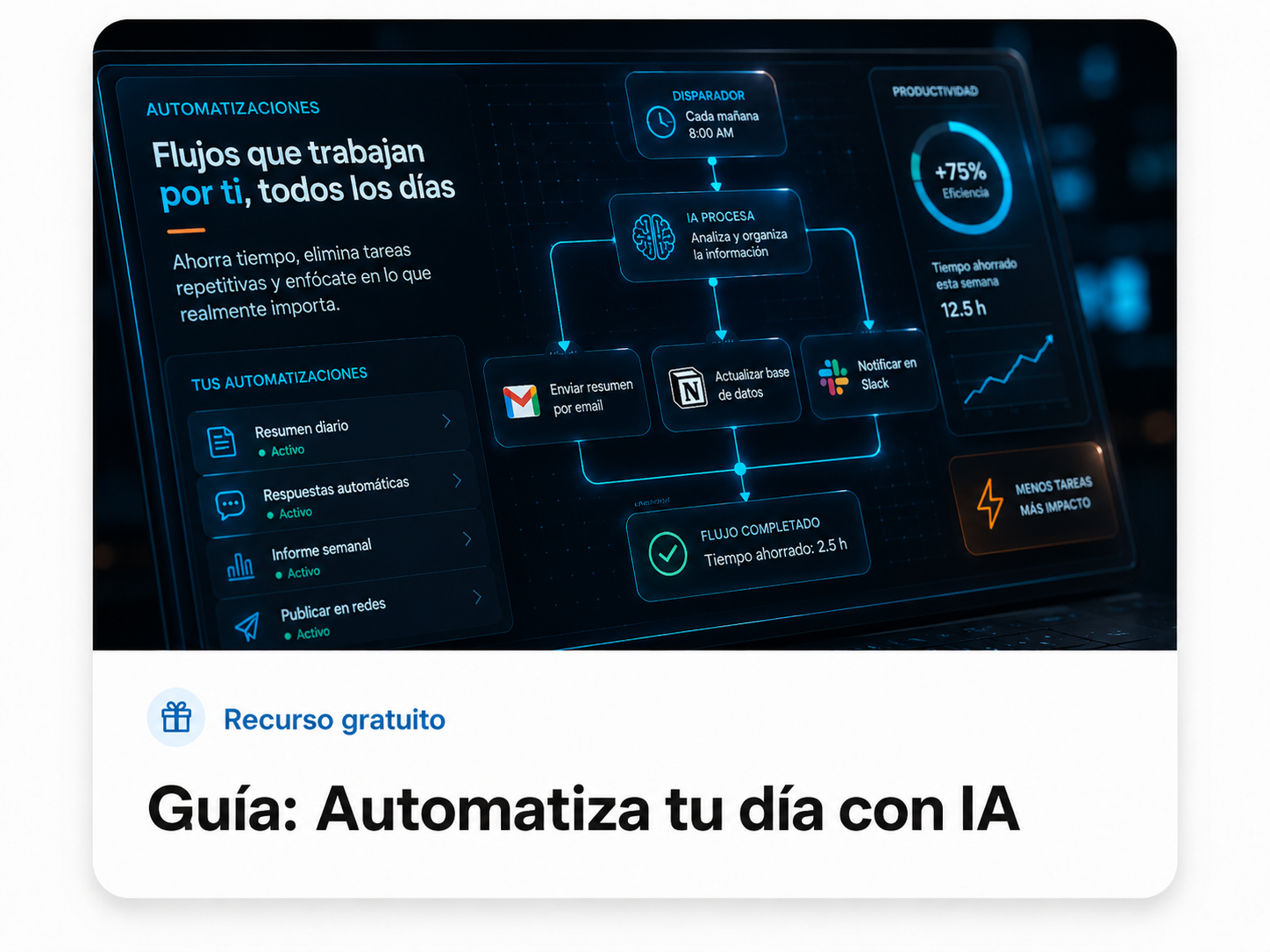 Guía Automatiza tu Día con IA