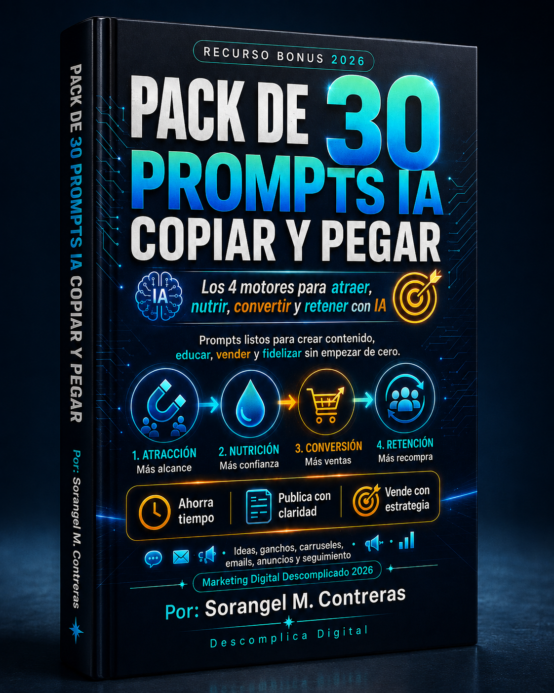 Pack de 30 Prompts de Marketing Digital
